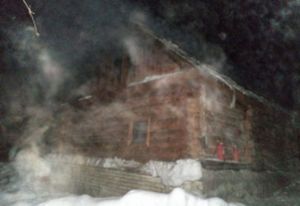 Деревянное строение выгорело в селе Пензенской области