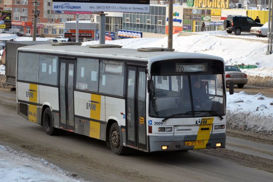 Тепловой режим на линиях общественного транспорта в Пензе