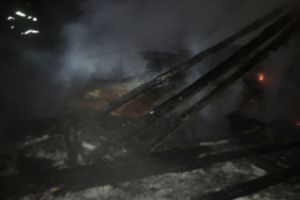 Ночью при пожаре в Пензенской области погиб мужчина
