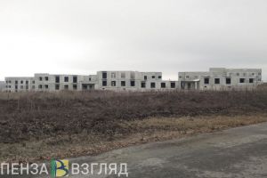 Пензенский ЖК «Чистые пруды». Дома в чистом поле