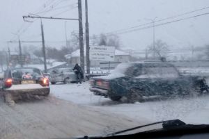Пензенские водители попали в жесткое ДТП на Бауманском мосту