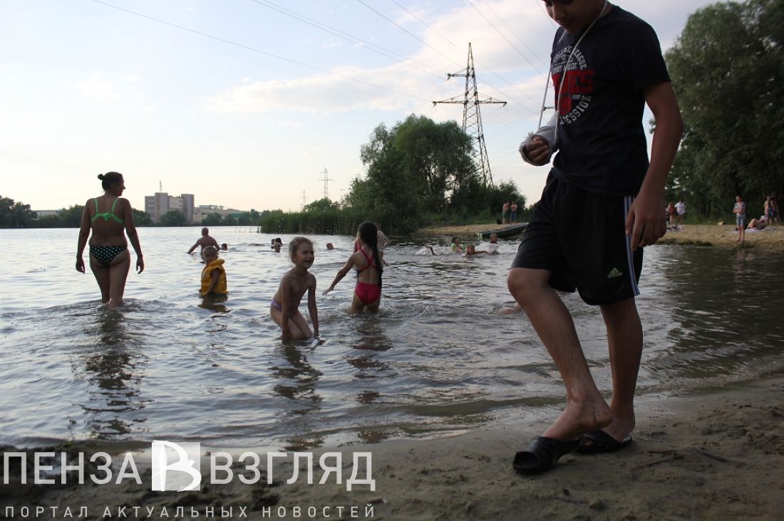 Пляж мечты? Фоторепортаж с одного из самых больших пензенских пляжей