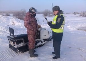 В Пензенской области владельцев снегоходов оштрафовали на 76 тысяч рублей