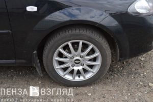 В брошенной машине пензенца росгвардейцы нашли оружие