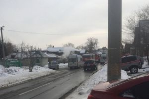 Стали известны подробности пожара в доме на Южной поляне. Фото