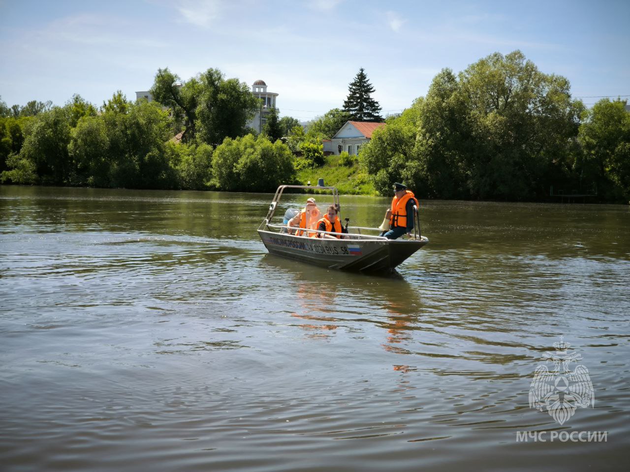 В Пензе дети прыгали с тарзанки в воду в несанкционированном месте