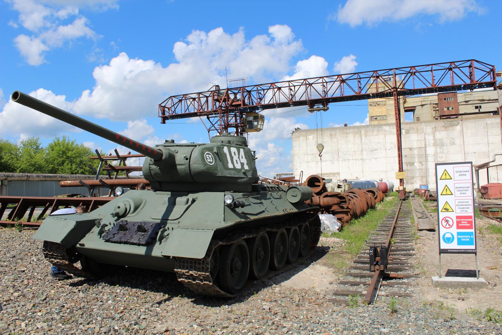 Макияж машины боевой. Как пензенский Т-34 готовят к параду