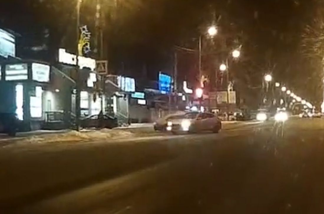 На видео попало жесткое столкновение машин в пензенском районе ГПЗ