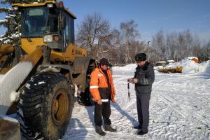В Пензе поймали нарушителей-снегоходцев