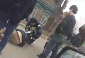 Появилось видео со сбитым в районе Пенза-III человеком