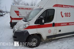 При столкновении трех машин в Пензенской области пострадали четыре человека