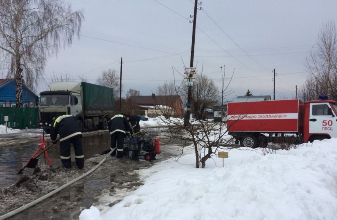 В Пензе затопило дом на улице Терешковой