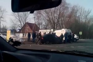 Появилось видео с места жесткого ДТП под Пензой
