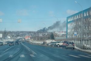 «Сильный пожар». Пензенец информирует о возгорании в Заводском районе