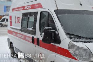 В Пензе на улице Гоголя автомобиль сбил мужчину