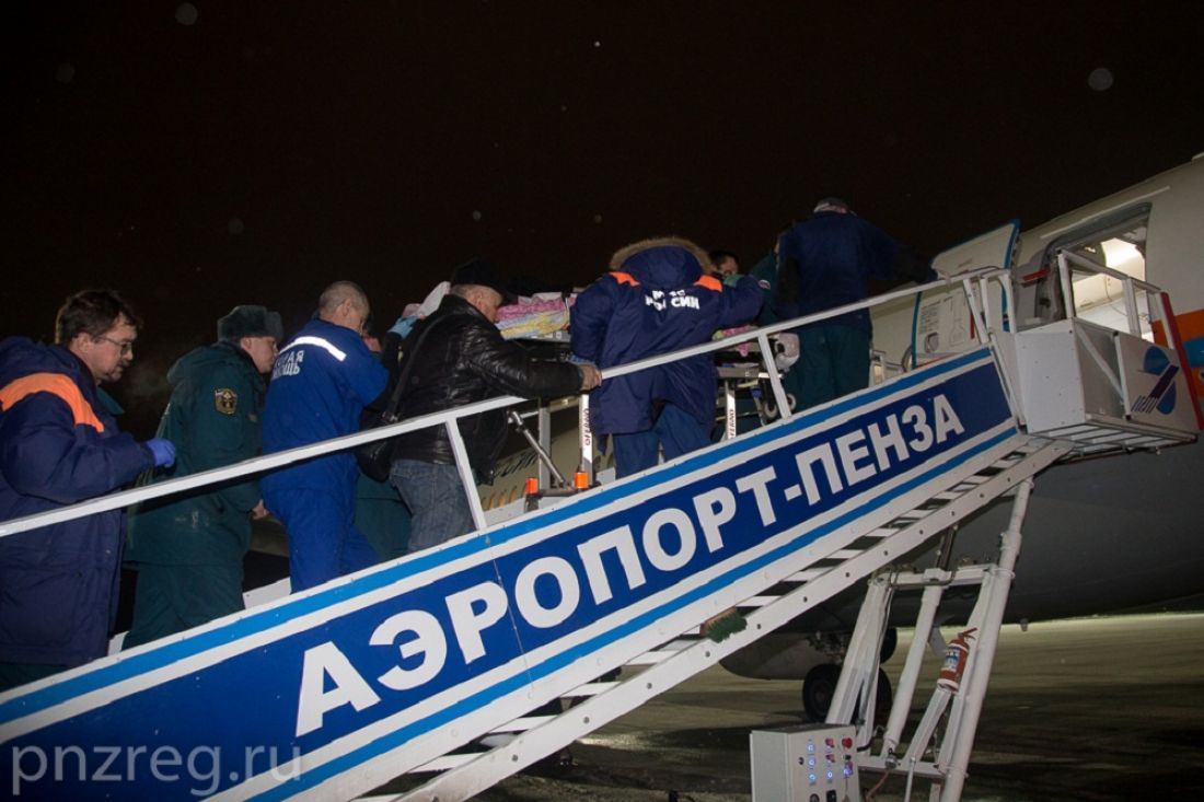 Появились подробности и фото транспортировки в Москву пострадавшей в ДТП девочки из Пензенской области