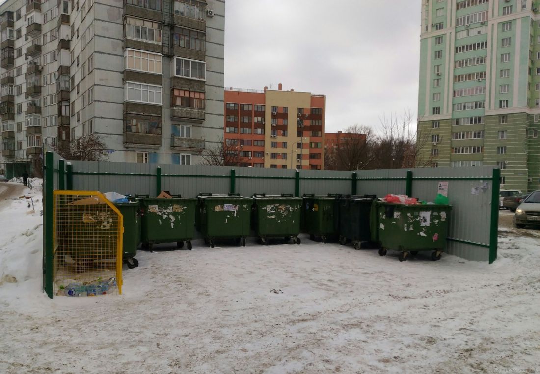 Обустройство контейнерных площадок Нижний Новгород 2021