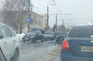 В пензенской Терновке в аварию попали две иномарки