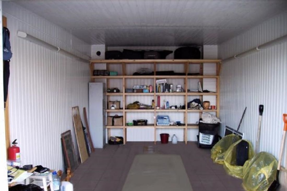 Обустройства гаража изнутри варианты внутри фото