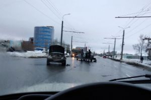 Легковушки разметало по дороге в результате ДТП в пензенской Терновке