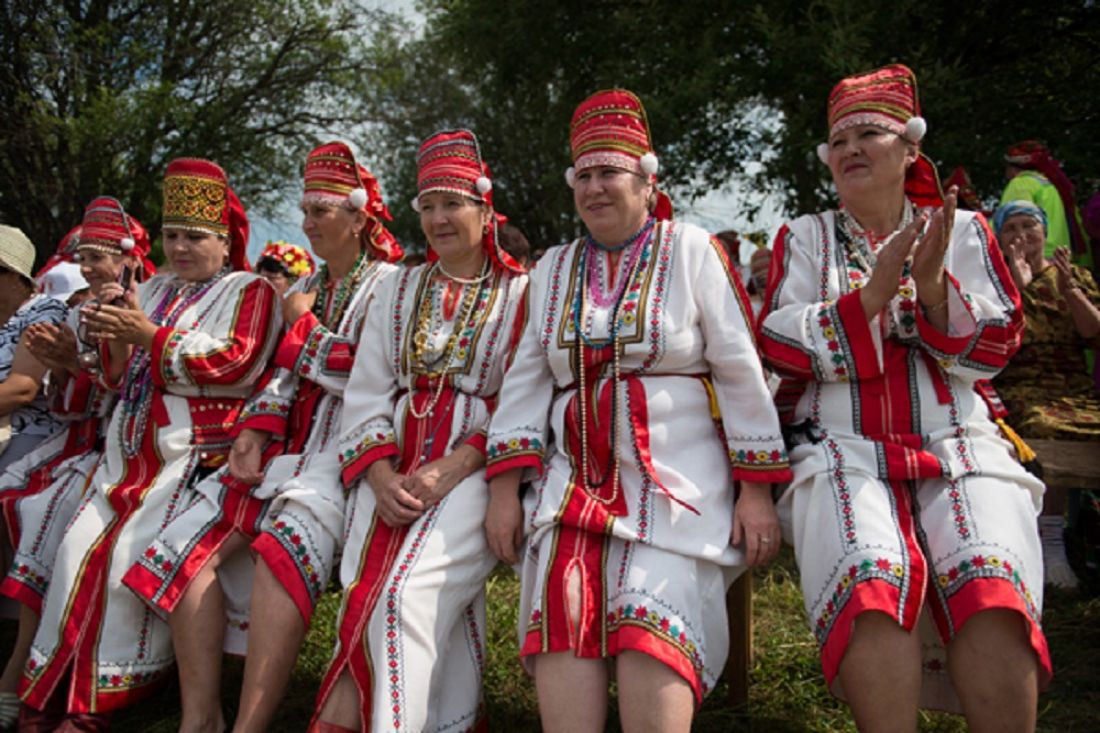 Национальный костюм в мордовии